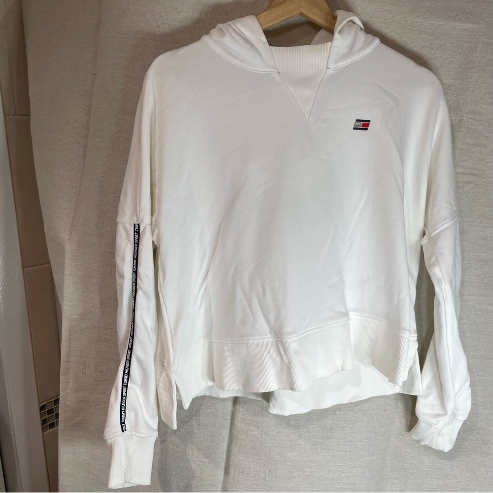 Tommy Hilfiger White Hoodie Sweatshirt
